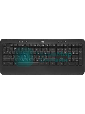 Комплект клавиатура+мышь беспроводной LOGITECH MK540 Advanced black (USB, 1000dpi) (920-008686)