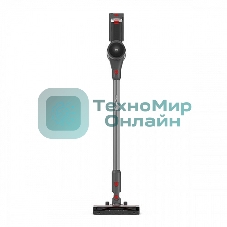 Пылесос вертикальный BQ VCA0103H серый, питание от аккумулятора, 50 Вт, уборка сухая, пылесборник 0.9 л