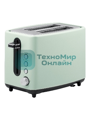 Тостер BBK TR85 серо-зеленый
