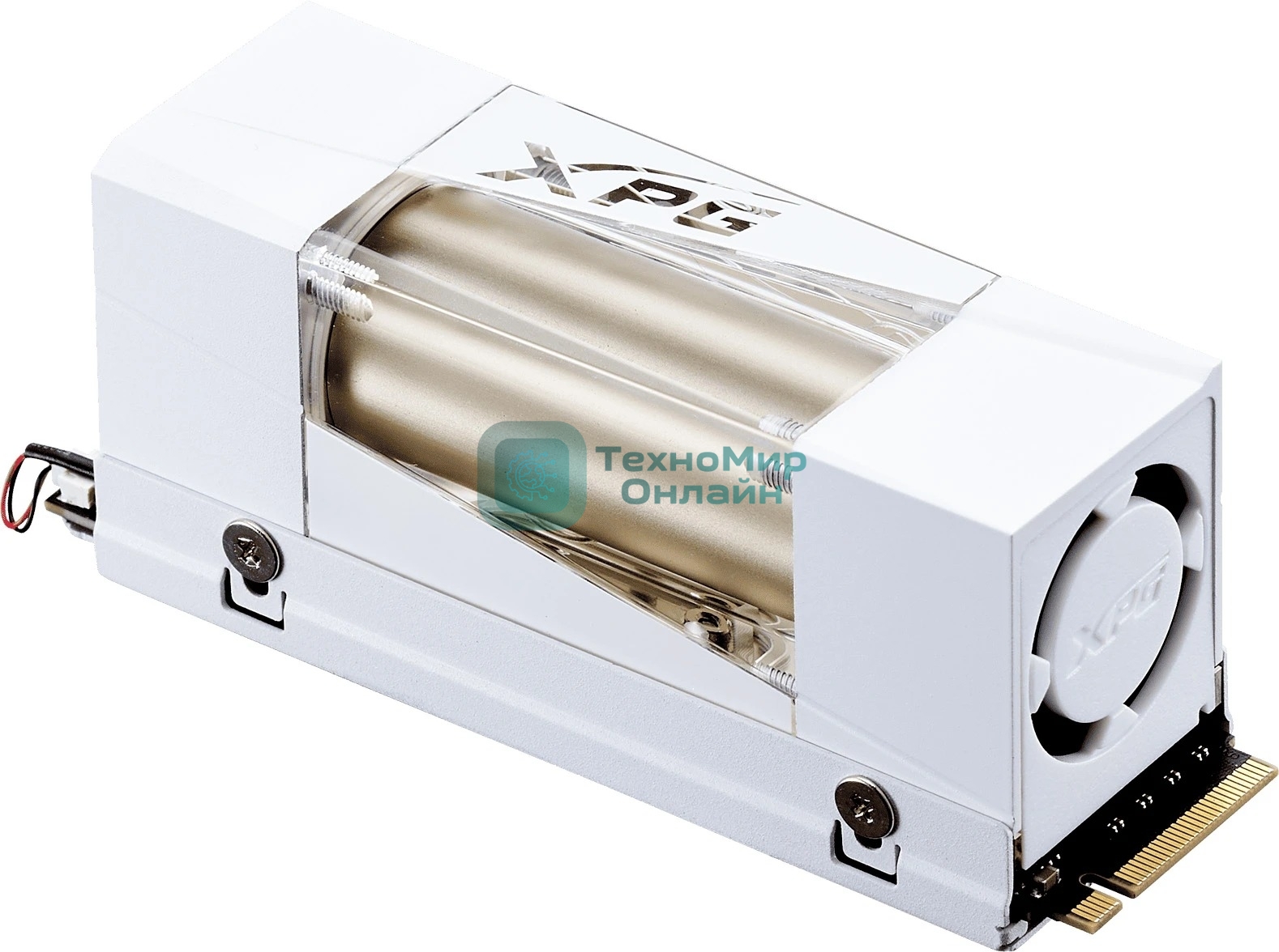 Накопитель SSD ADATA XPG MARS 980 STORM, 2Tb, PCIe 5.0 x4, M.2 2280, NVMe, R/W 14000/13000, с радиатором