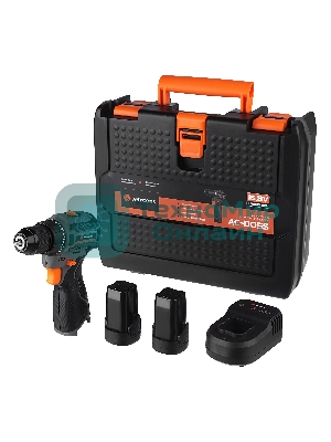 Дрель-шуруповерт Anycons AC-DO55, 16 В, 2 Ач, 55 Нм, бесщеточный