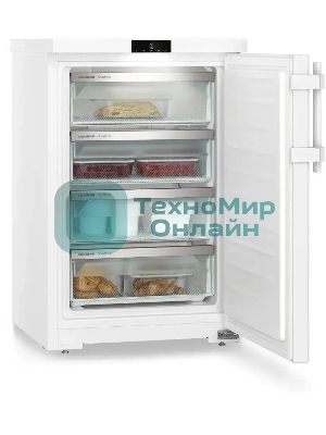 Морозильная камера Liebherr Pure Fe 1414 белый, 107л, 4 ящика