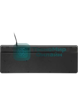 Клавиатура проводная A4Tech Fstyler FK25, USB, черный/серый