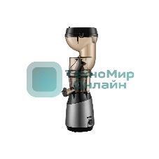 Соковыжималка BBK JCS101 черный/серый, шнековая вертикальная, 200 Вт, 1000 мл, механическое