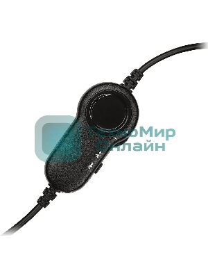 Гарнитура проводная Logitech Headset H151 Stereo черный