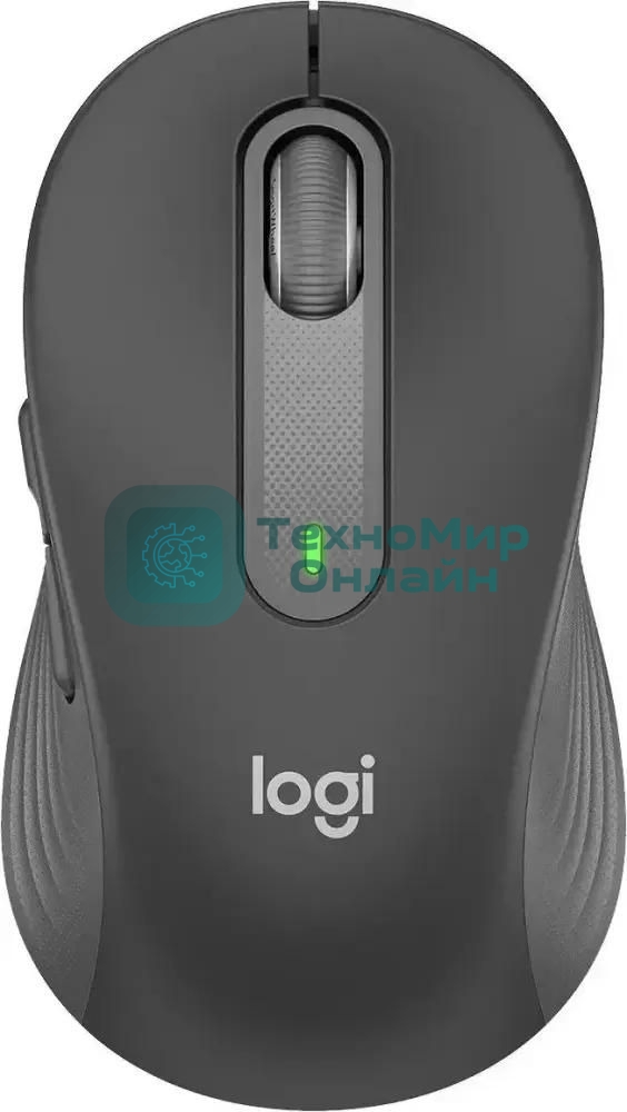 Мышь Logitech M650 L черный оптическая 4000dpi беспров. BT/Radio USB (910-006350)