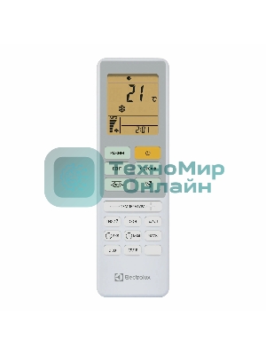 Внутренний блок сплит-системы Electrolux EACS/I-09HAL/N8/in инвертор, 9000 BTU, 25 м², 23 дБ, охлаждение, обогрев, осушение, белый