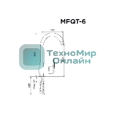 Кухонный смеситель Maunfeld MFQT-6BG бежевый
