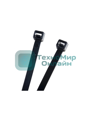 Хомут кабельный КСС 5х200 нейл. черный (уп. 100 шт) Fortisflex 49415