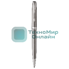 Ручка шариковая Parker Sonnet Core K526 (CW1931512) Stainless Steel CT, M, черные чернила, подарочная коробка