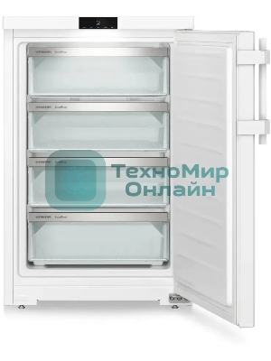 Морозильная камера Liebherr Pure Fe 1414 белый, 107л, 4 ящика