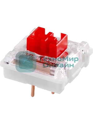 Клавиатура Redragon Eva Pro гибридная, USB Type-A, Bluetooth, радиоканал, белый/синий