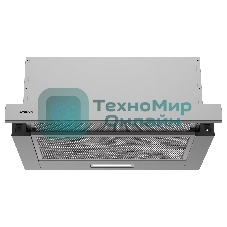 Вытяжка телескопическая Evelux TEL 50 X серый, 50 см, 710 куб. м/ч, 47 дБ