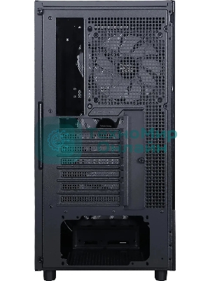 Компьютерный корпус Accord 3602 черный без БП ATX 2xUSB3.0 1xUSB3.1 audio bott PSU