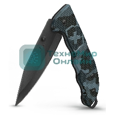 Нож перочинный Victorinox Evoke BSH Alox Navy (0.9425.DS222) 136мм 4функц. синий камуфляж подар.коробка