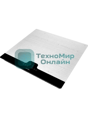 Индукционная варочная панель Hyundai HHI 6772 GR независимая, серебристый