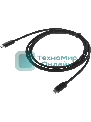 Кабель Buro BU-TYPE-C3.2-4KVID-1.5M 1.5м черный