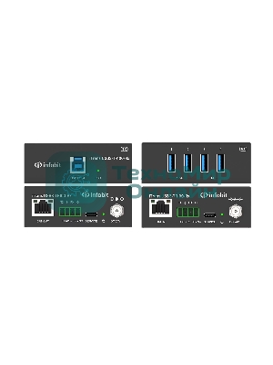 Удлинитель сигнала Infobit iTrans USB3-TR100 USB 3.0 (Tx + Rx) до 100 метров HDBaseT 3.0