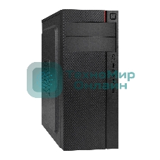 Компьютерный корпус Miditower ExeGate AA-440-AA350 (ATX, AA350 8 см, 2*USB, аудио)