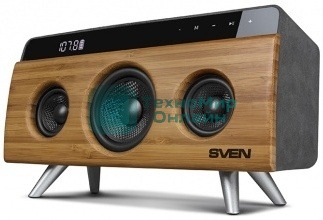 Портативная колонка SVEN АС HA-930,30Вт, дерево