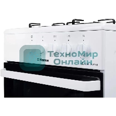 Плита газовая Hansa FCGW510029A белый, конфорок 4 газовых, духовка 53 л, 50 см x 85 см x 57 см