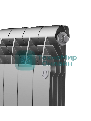 Радиатор Royal Thermo BiLiner 350/Silver Satin - 12 секц.