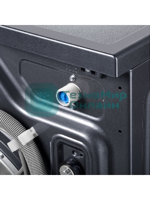 Стирально-сушильная машина Maunfeld MFWD14106SB03 темно-серебристый, загрузка фронтальная 10 кг, 1400 об/мин., класс: В