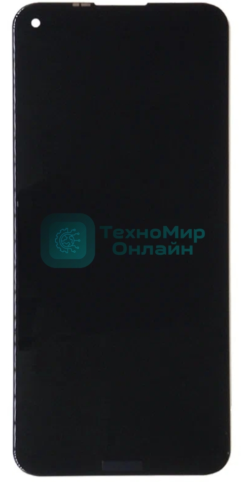 Дисплей для Nokia 3.4, черный