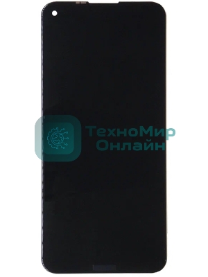 Дисплей для Nokia 3.4, черный