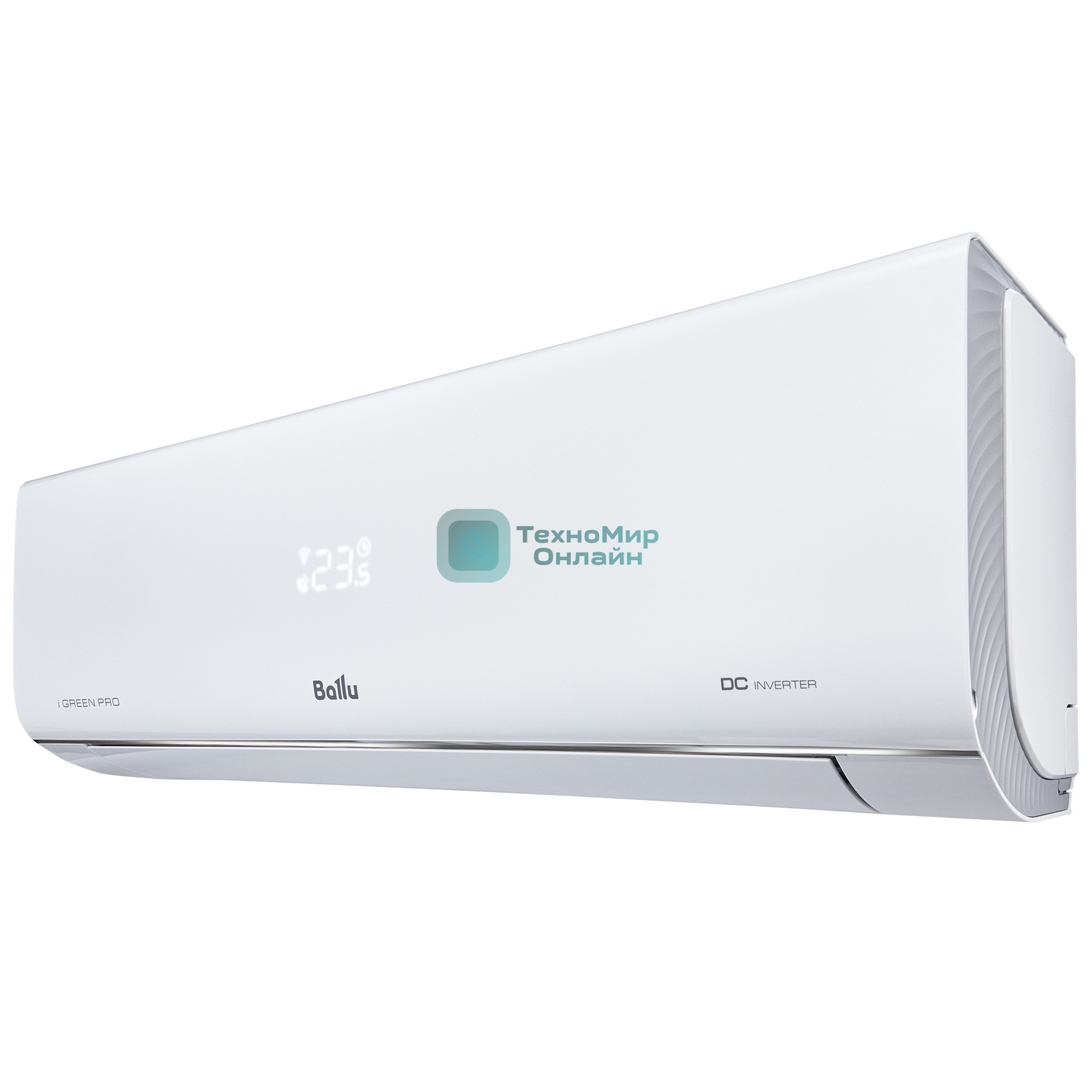 Внутренний блок сплит-системы Ballu iGreen Pro DC BSAGI/in-07HN8 инвертор, 7800 BTU, 23 м², 22.5 дБ, охлаждение, обогрев, осушение, белый