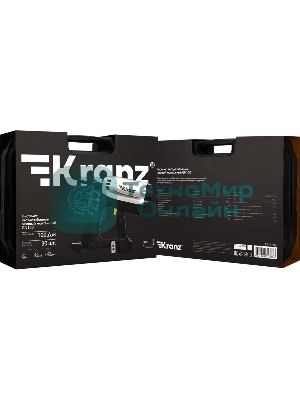 Пистолет гвоздезабивной газовый монтажный Kranz GN100, 100Дж, длина гвоздей 15-40мм, диаметр 2,7-3мм