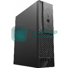 Компьютерный корпус с блоком питания 300Вт. Foxline FL-1001 mATX case, black, w/PSU TFX 300W, w/2xUSB2.0+2xUSB3.0, w/1xcombo audio, w/pwr cord, w/8cm FAN