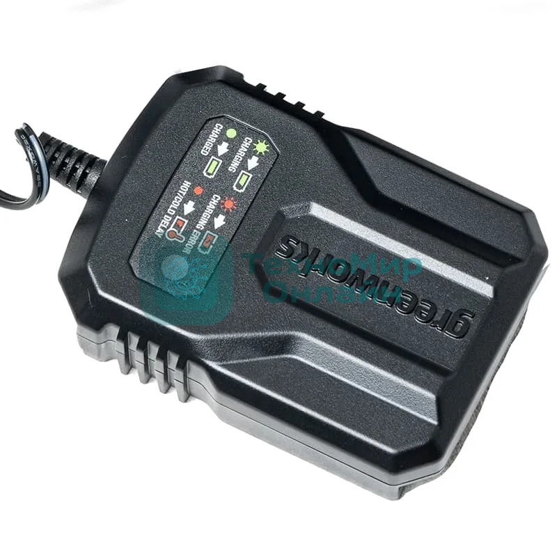 Зарядное устройство GreenWorks G40UCM2M, 40V, 2A (2946507)