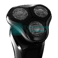Электробритва PMR 0307RС wet&dry PRO 5 blades+ электрическая (Polaris), черный/хром