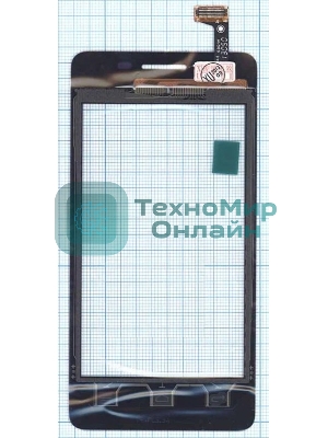 Сенсорное стекло (тачскрин) для Huawei Y301-A1, черное