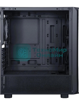 Компьютерный корпус Accord 3602 черный без БП ATX 2xUSB3.0 1xUSB3.1 audio bott PSU