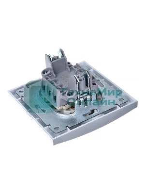 Выключатель 2-кл. СП Бриллиант 10А IP20 серебр. Universal 7949650