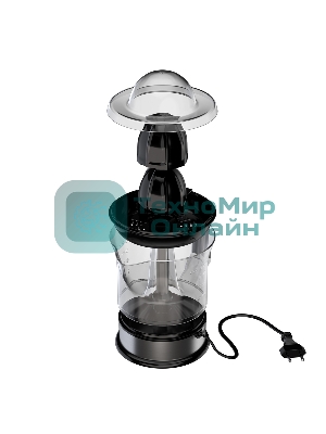 Соковыжималка Maxvi SG402 серебристый/чёрный, цитрусовая, 40 Вт, 700 мл, механическое