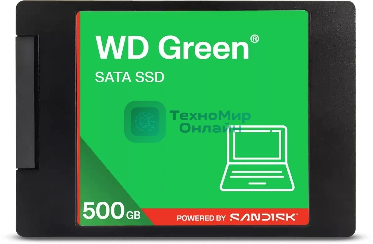 Накопитель SSD 500Gb WD Green, 2.5