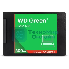 Накопитель SSD 500Gb WD Green, 2.5