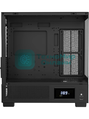 Компьютерный корпус AeroCool/Formula V Line Crystal E1M Black, MATX, USB3.0*2, Switch Display Panel