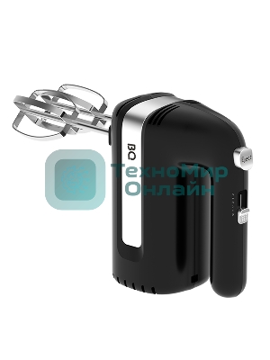 Миксер BQ MX421 черный. Мощность:150 Вт, 5 скоростей работы, скорость вращения до 1400 об,мин