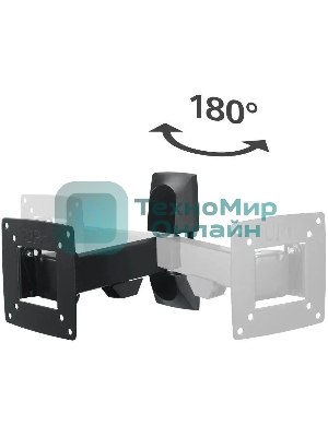 Кронштейн для телевизора Hama 00220820 черный, 10