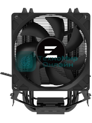 Кулер ZALMAN CNPS4X BLACK, 92мм FAN, 3 HEAT PIPES, 4-PIN PWM, 800-2000 RPM, 29DBA, HYDRO BEARING, LGA1700/1200/115x, AM5/AM4/AM3