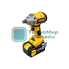 Гайковерт STEHER 20В бесщеточный, 1 АКБ (4А·ч), в кейсе. CWB-300-1