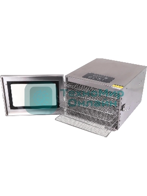 Сушилка для овощей и фруктов Kitfort KT-1917 7под. 400 Вт, нержавеющая сталь