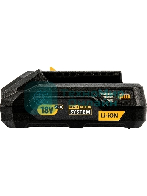 Батарея аккумуляторная Denzel B-18-2.0, Li-Ion, 18 В, 2,0 А·ч