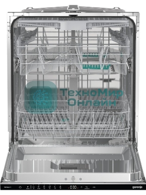 Встраиваемая посудомоечная машина Gorenje GV643D90, черный, 60 см, 16 компл., 45 дБ, класс A+++