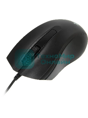 Комплект клавиатура+мышь Oklick 621M IRU проводной, USB, 1200 DPI, чёрный