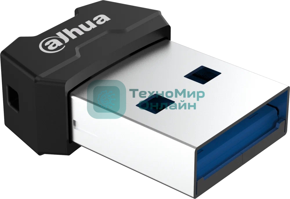 Флешка USB Dahua U166 (DHI-USB-U166-31-64G), 64Gb, USB3.2 Gen1, R/W 150/100, черный